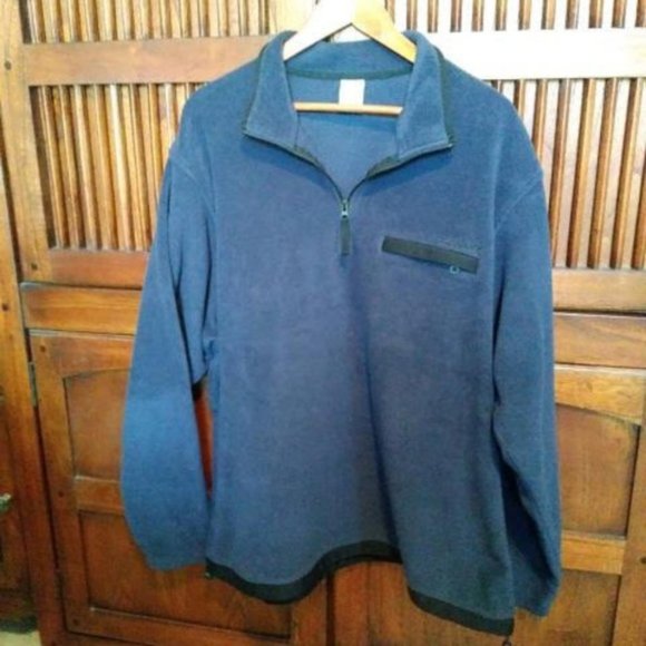 Old Navy Polar Fleece Quarter-Zip Jacket - Picture 1 of 8